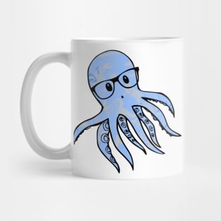 Octopus with Glasses Mug